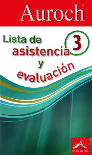 Lista de Asistencia y Evaluación 3°